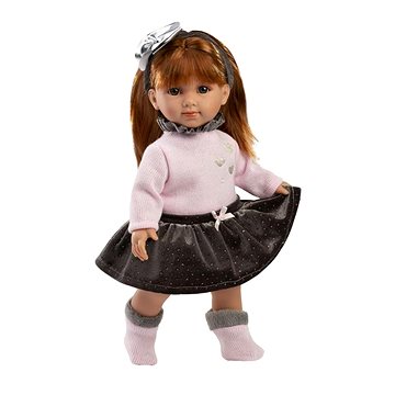 

Llorens 53551 Nicole - realistická panenka s měkkým látkovým tělem - 35 cm