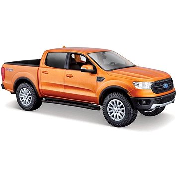 

Maisto 2019 Ford Ranger, metal oranžová