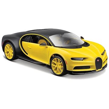 

Maisto Bugatti Chiron, žlutá/černá