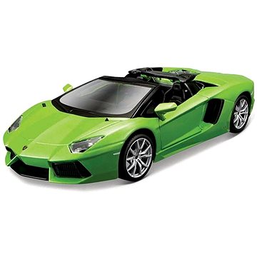 

Maisto Aventador Roadster, assembly line, metal zelená