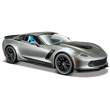 

Maisto 2017 Corvette Grand Sport, metal šedá