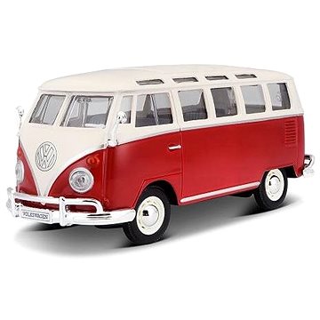 

Maisto Volkswagen Van Samba, Bílo/červená