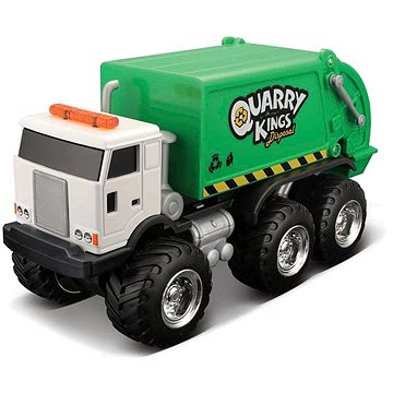

Maisto Builder Zone Quarry monsters, užitkové vozy, popelářský vůz