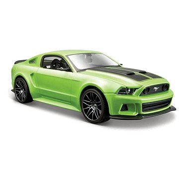 

Maisto 2014 Ford Mustang Street Racer matná zelená 1:24