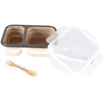 

Zopa Svačinový box s příborem velký Sand Beige