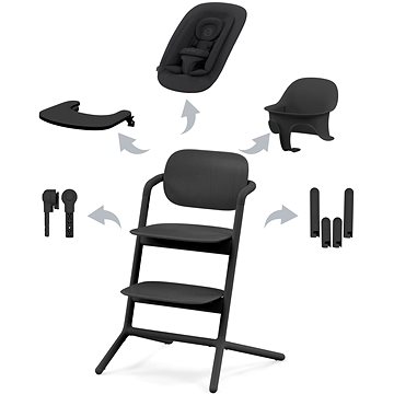 

Cybex Lemo 4in1 Set Stunning Black