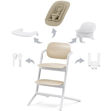 

Cybex Lemo 4in1 Set Sand White