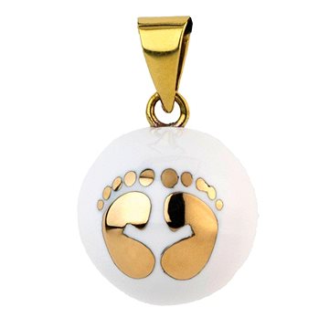 

Bola Essentials White with golden feet