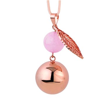 

Bola Fantasy Rose gold pearl leaf