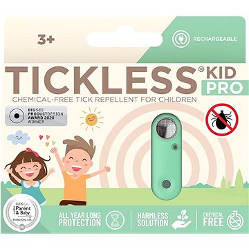 

TickLess Kid Pro Ultrazvukový odpuzovač klíšťat zelený
