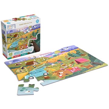 

KukiKuk Véééliké puzzle Na výletě