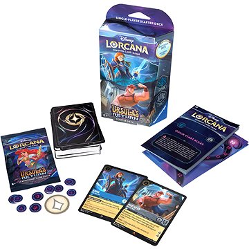 

Disney Lorcana: Ursula's Return Starter Deck Sapphire & Steel