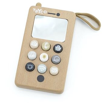 

Tryco Dřevěný mobilní telefon