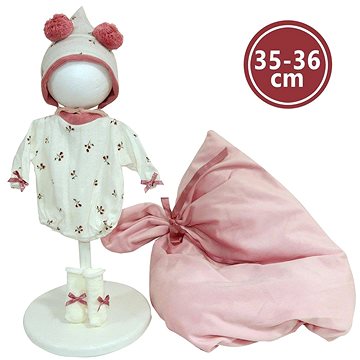 

Llorens M635-78 obleček pro panenku miminko New Born velikosti 35-36 cm