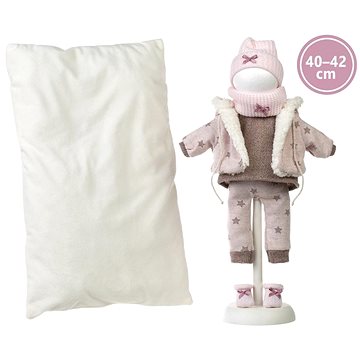 

Llorens M738-82 obleček pro panenku miminko New Born velikosti 40-42 cm