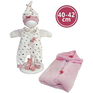 

Llorens M738-86 obleček pro panenku miminko New Born velikosti 40-42 cm