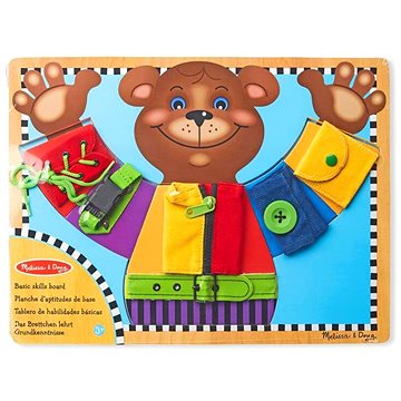 

Melissa & Doug Zapínání Medvěd