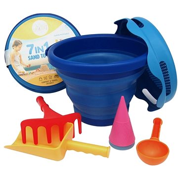 

Compactoys Skládací sada 7v1 modrá