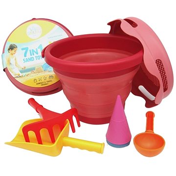 

Compactoys Skládací sada 7v1 červená
