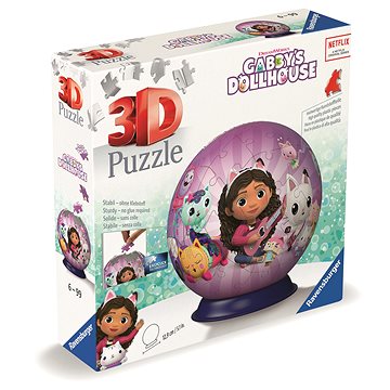 

Ravensburger 115945 Puzzle-Ball Gabby's Dollhouse