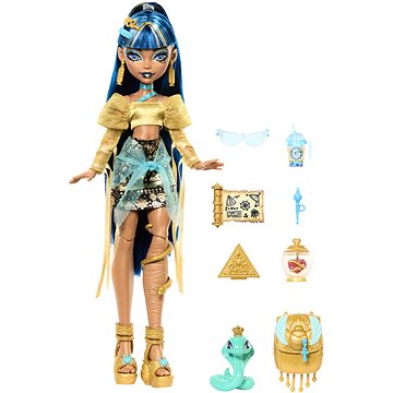 

Monster High Příšerka monsterka Cleo s mazlíčkem a doplňky