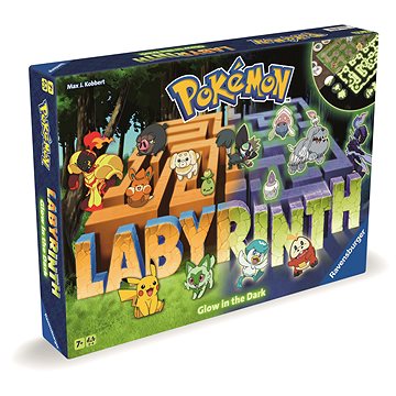 Ravensburger 228393 Labyrinth Pokémon Noční edice