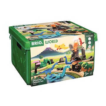 

Brio 36104 Dinosauří deluxe vlaková sada