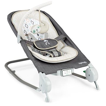 

Ingenuity Lehátko masážní vibrující s melodií Happy Belly Rock-to-Bounce - Parker