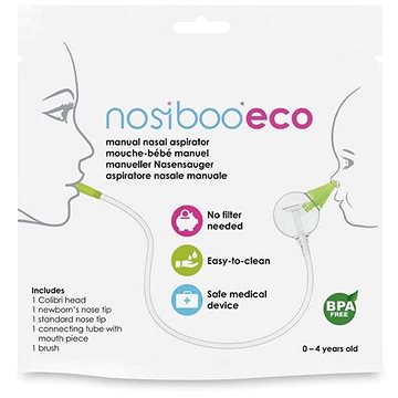 

Nosiboo Eco Manuální odsávačka nosních hlenů