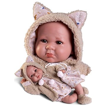 

Antonio Juan 33362 Luca - realistické miminko s měkkým látkovým tělem - 42 cm