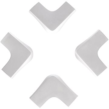

Zopa Gumová ochrana rohů White XL 4 ks