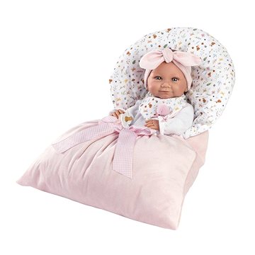 

Llorens 73901 New Born holčička - realistická panenka s celovinylovým tělem - 40 cm