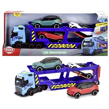 

Dickie Transportér Volvo FH 16 se 3 auty