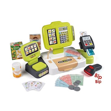

Smoby Elektronická s váhou zelenošedá