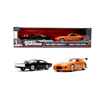 

Jada Rychle a zběsile Twin Pack Toyota Supra a Dodge Charger