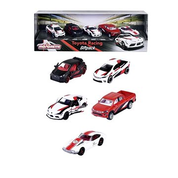 

Majorette Toyota Racing Dárková sada 5 ks