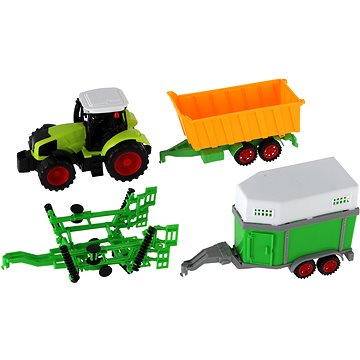 

Teddies Traktor s vlekem 3 ks