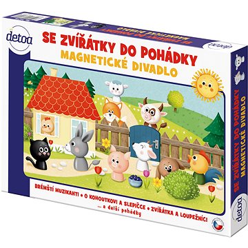 

Detoa Magnetické divadlo se zvířátky do pohádky