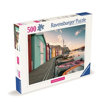 

Ravensburger 120008477 Skandinávie: Loděnice ve Smogenu, Švédsko