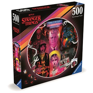 

Ravensburger 120012276 Kruhové puzzle: Stranger Things