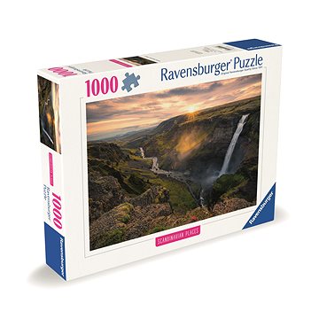 

Ravensburger 120001102 Skandinávie Vodopád Haifoss, Island