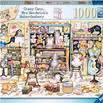 

Ravensburger 120010838 Hrátky rozdováděných koček v galanterii