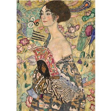 

Ravensburger 120011323 Gustav Klimt: Dáma s vějířem