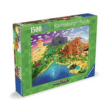 

Ravensburger 120004332 Minecraft: Svět Minecraftu