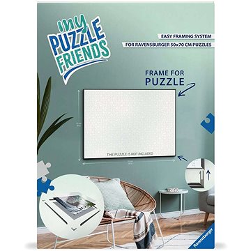 

Ravensburger 120012481 Rám na puzzle bílý 70 × 50 cm