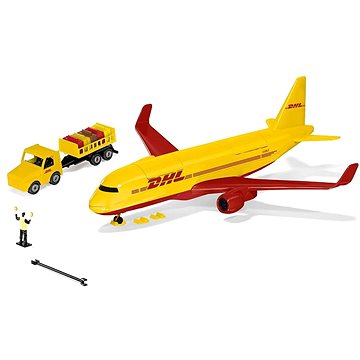 

Siku Super - DHL nákladní letadlo s příslušenstvím