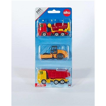 

Siku Blister set - Konstrukční 3 ks
