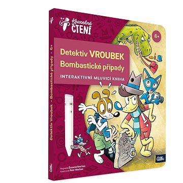 

Kouzelné čtení Kniha Detektiv Vroubek Bombastické případy