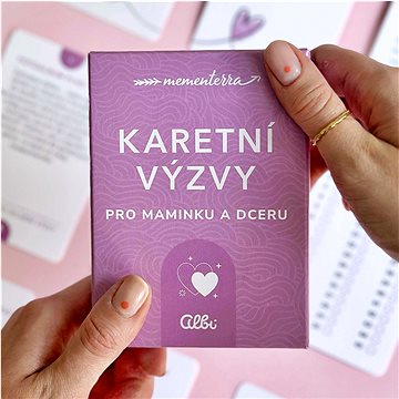 Karetní výzvy pro maminku a dceru