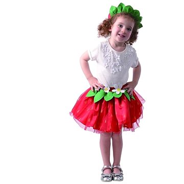 

MaDe Šaty na karneval - jahoda, 92 - 104 cm